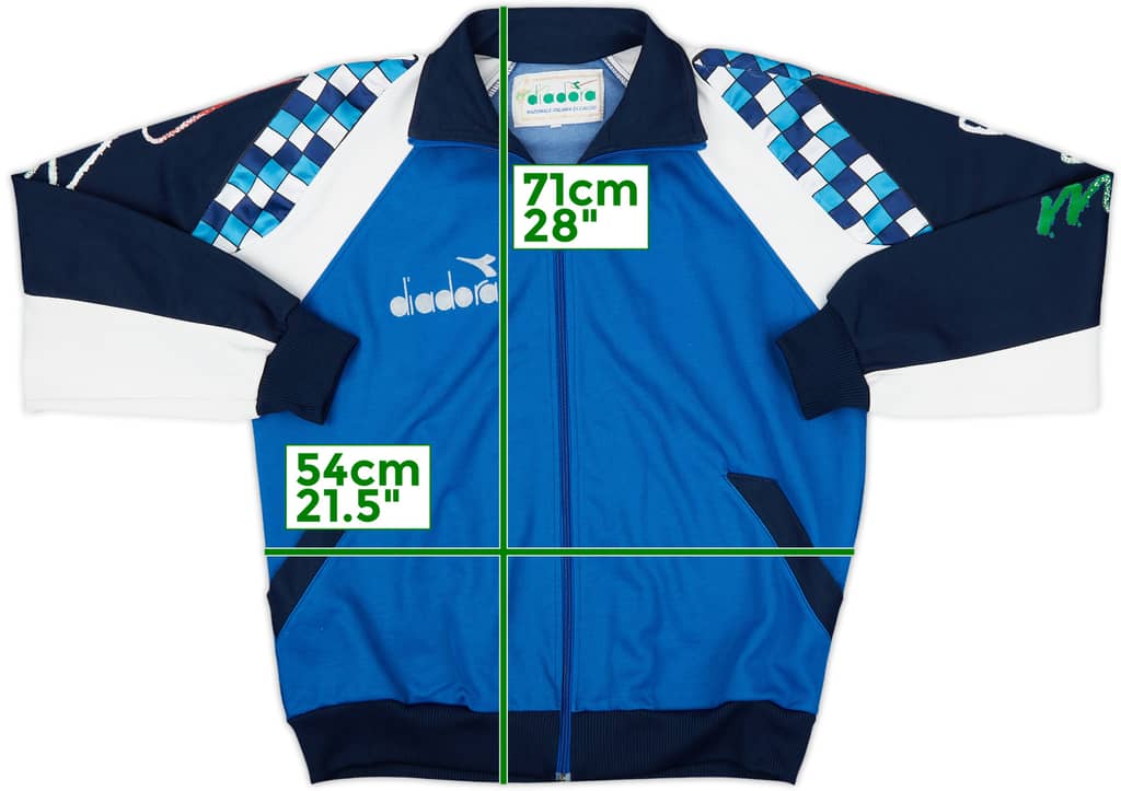 1990 Diadora Track Jacket (Italy) - 7/10 - (L)