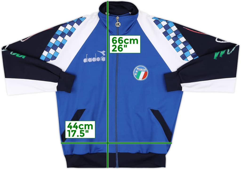 1990 Italy Diadora Track Jacket - 8/10 - (L)