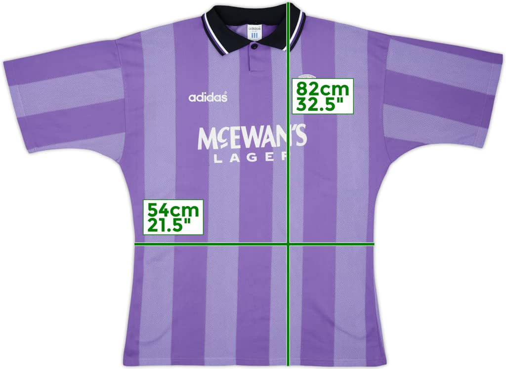 1994-95 Rangers European Shirt - 10/10 - (L)