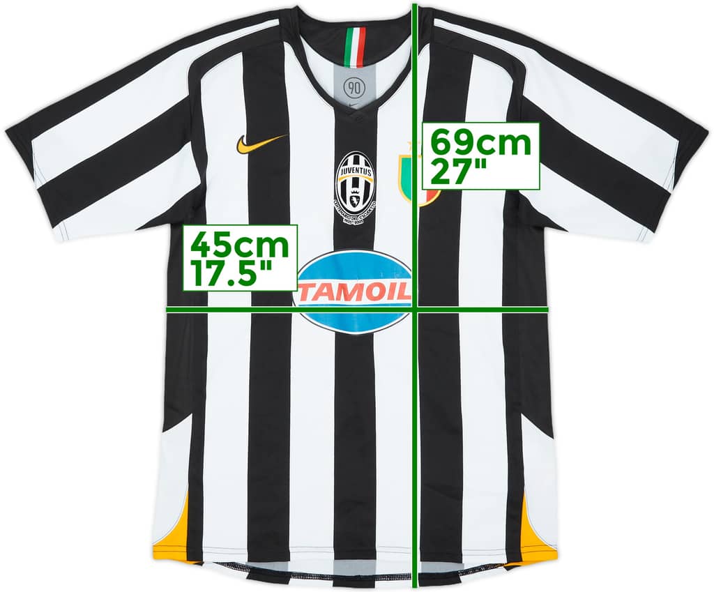 2005-06 Juventus Home Shirt - 6/10 - (XL.Boys)