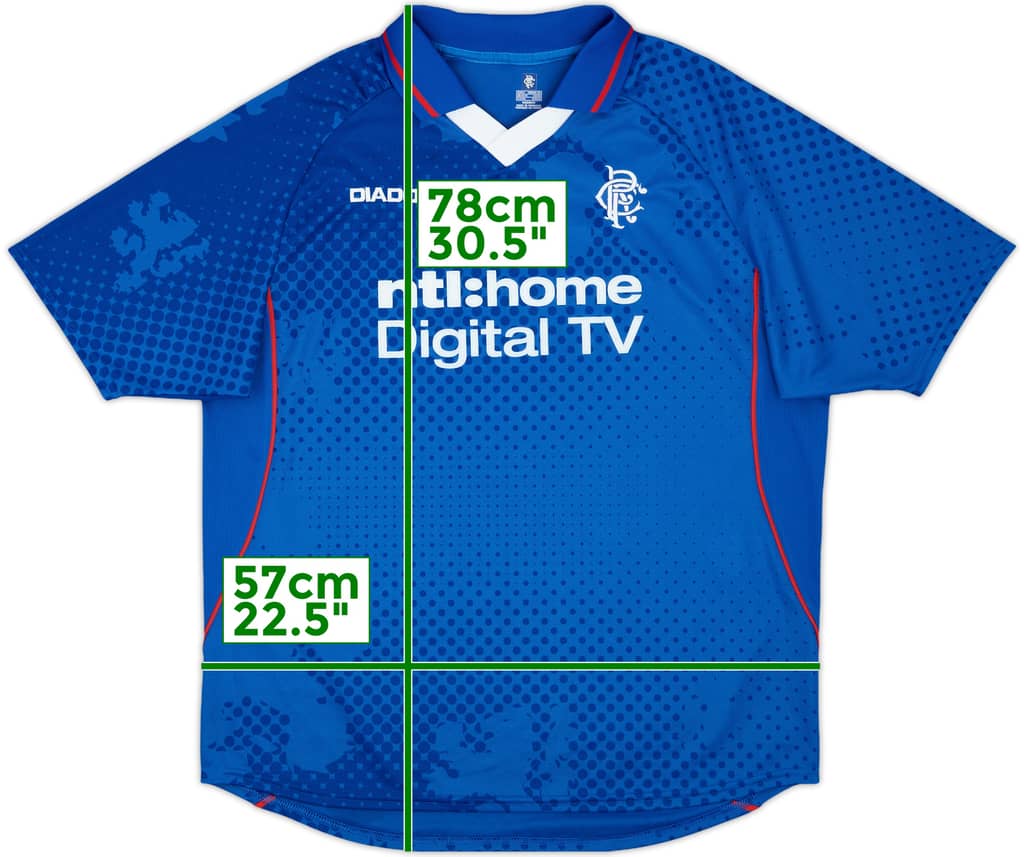 2002-03 Rangers Home Shirt - 9/10 - (L)