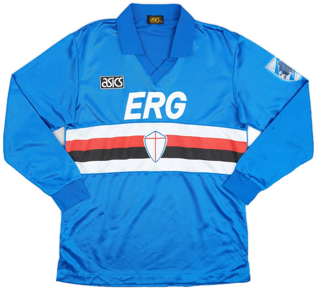 1994-95 Sampdoria Home L/S Shirt - 7/10 - (M)