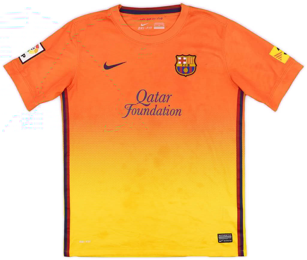 2012-13 Barcelona Away Shirt - 6/10 - (XL.Boys)