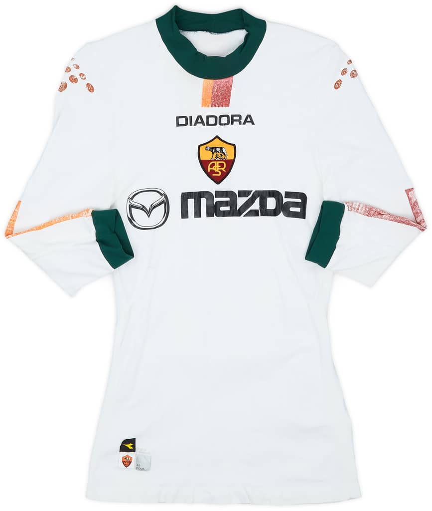 2004-05 Roma European Home L/S Shirt - 5/10 - (S/M)