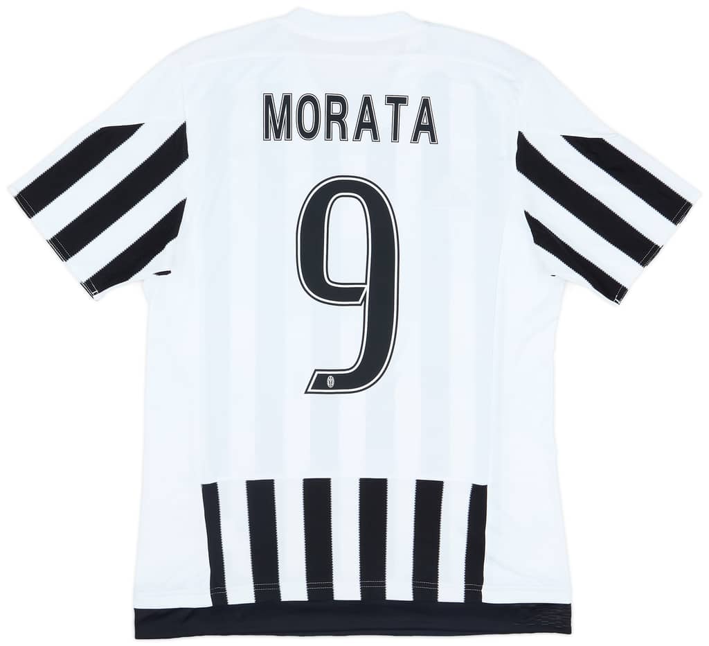 2015-16 Juventus Home Shirt Morata #9 (M)