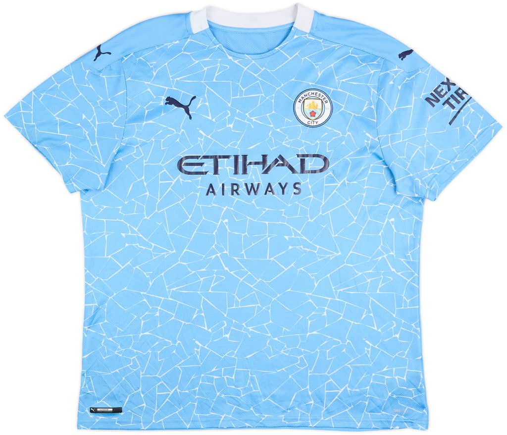 Camiseta de local del Manchester City 2020-21 Kun Aguero #10 - 6/10 - (XXL)