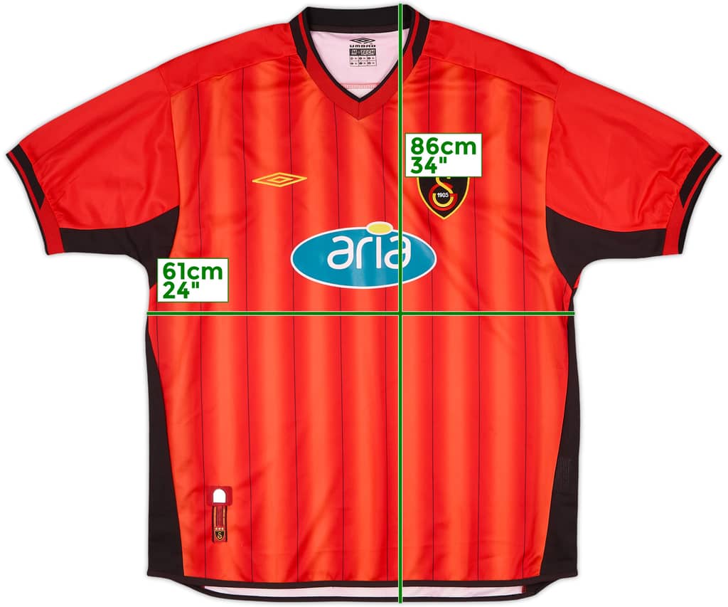 2003-04 Galatasaray Third Shirt - 9/10 - (XL)
