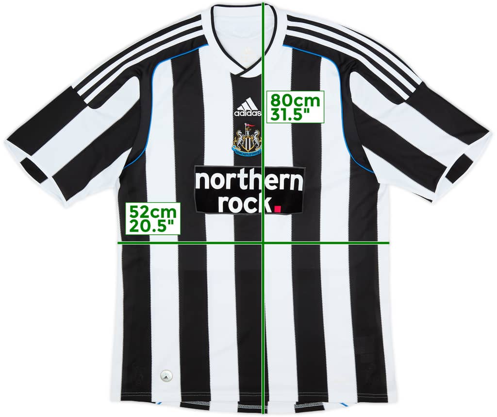2009-10 Newcastle Home Shirt - 8/10 - (L)