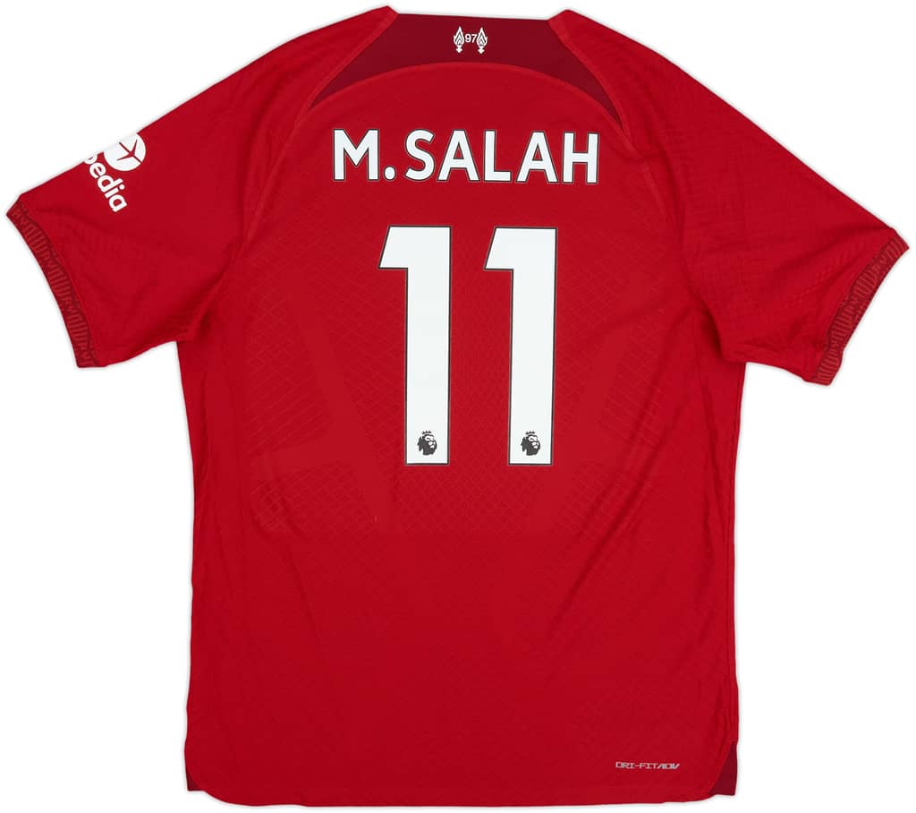 2022-23 Liverpool Authentic Home Shirt M.Salah #11 - 8/10 - (L)