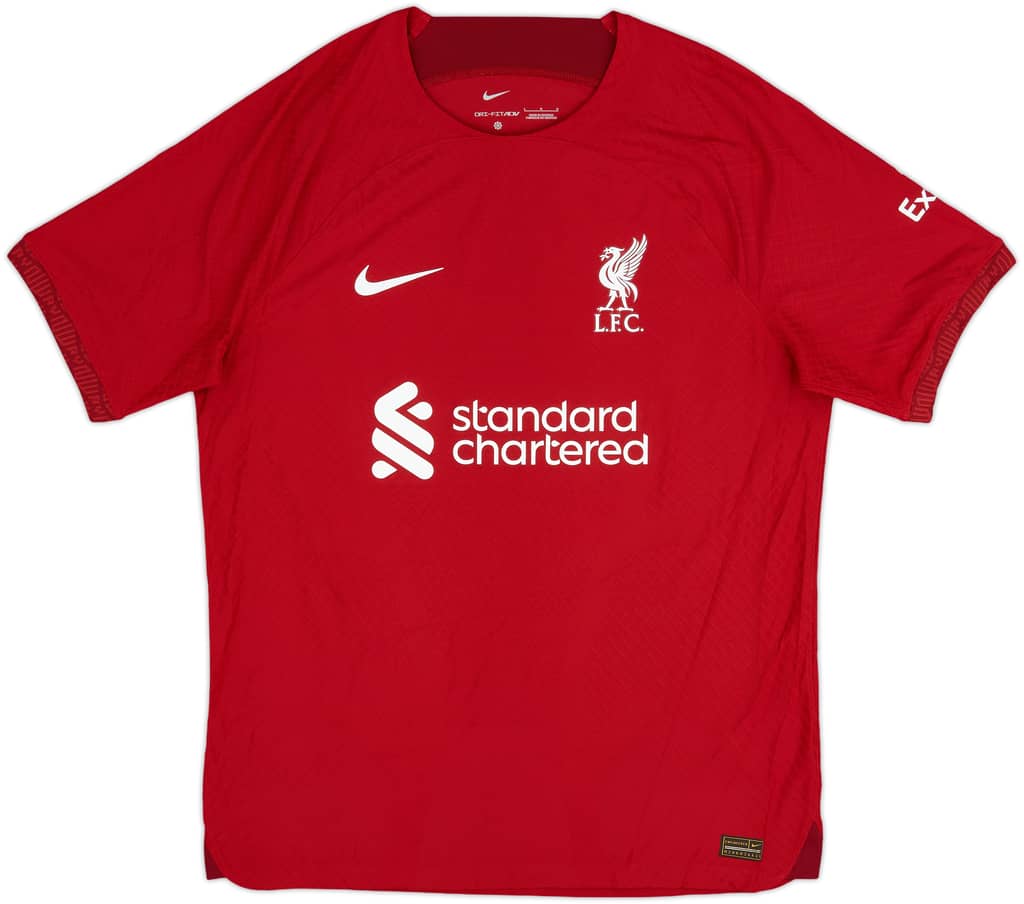 2022-23 Liverpool Authentic Home Shirt M.Salah #11 - 8/10 - (L)