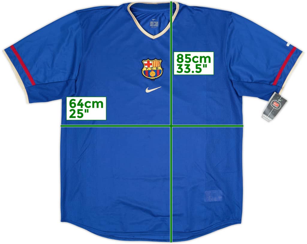 2001-02 Barcelona Third Shirt (XL)