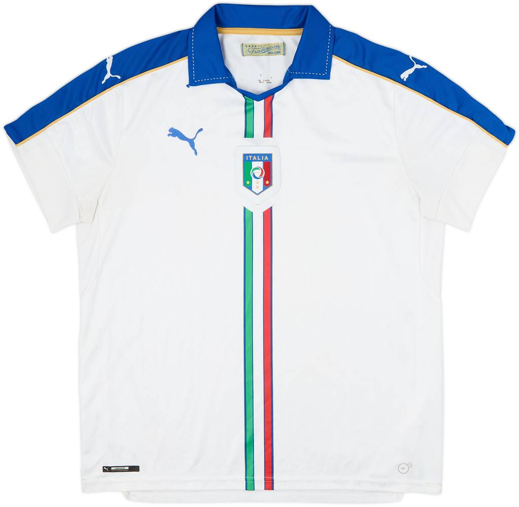 2016-17 Italy Away Shirt - 6/10 - (L)