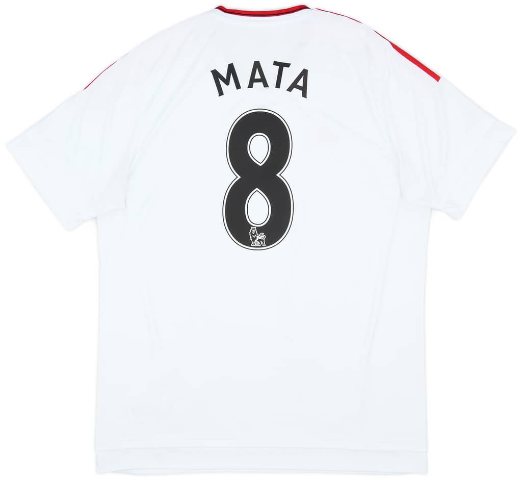 2015-16 Manchester United Away Shirt Mata #8 - 7/10 - (L)