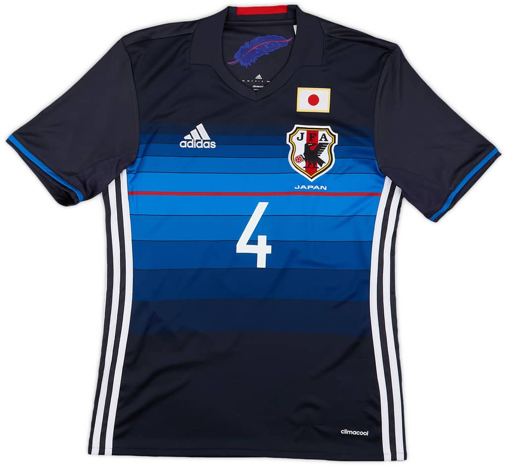 2016-17 Japan Home Shirt Honda #4 - 8/10 - (XS)