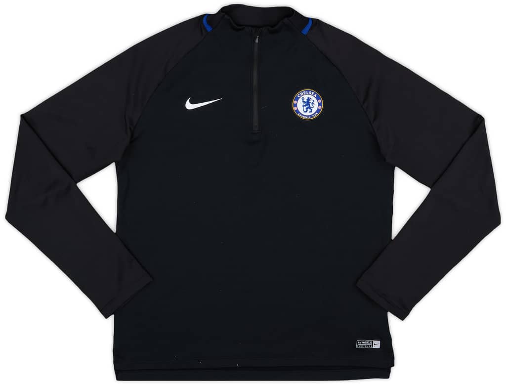 2018-19 Chelsea Nike 1/4 Zip Training Top - 8/10 - (XL.Boys)