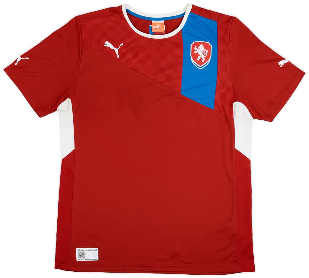 2012-13 Czech Republic Home Shirt - 8/10 - (XL)