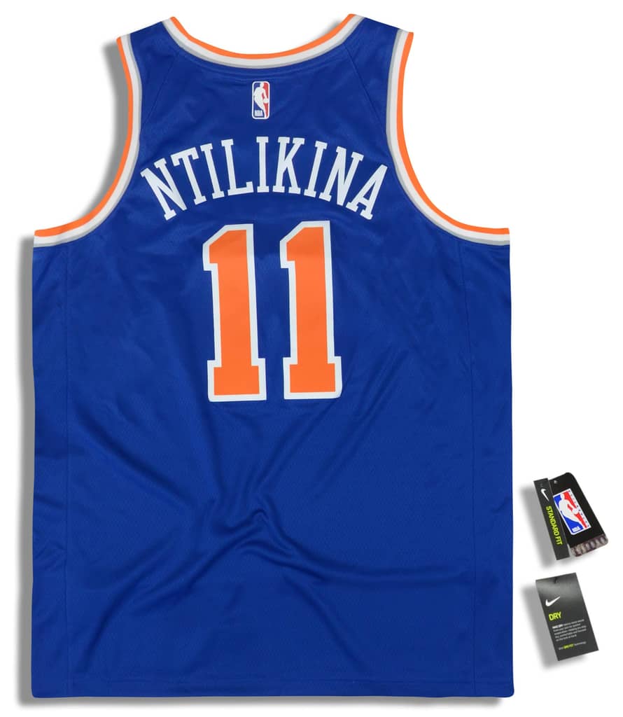 2018-19 New York Knicks Ntilikina #11 Nike Swingman Jersey (Away) L - W/Tags
