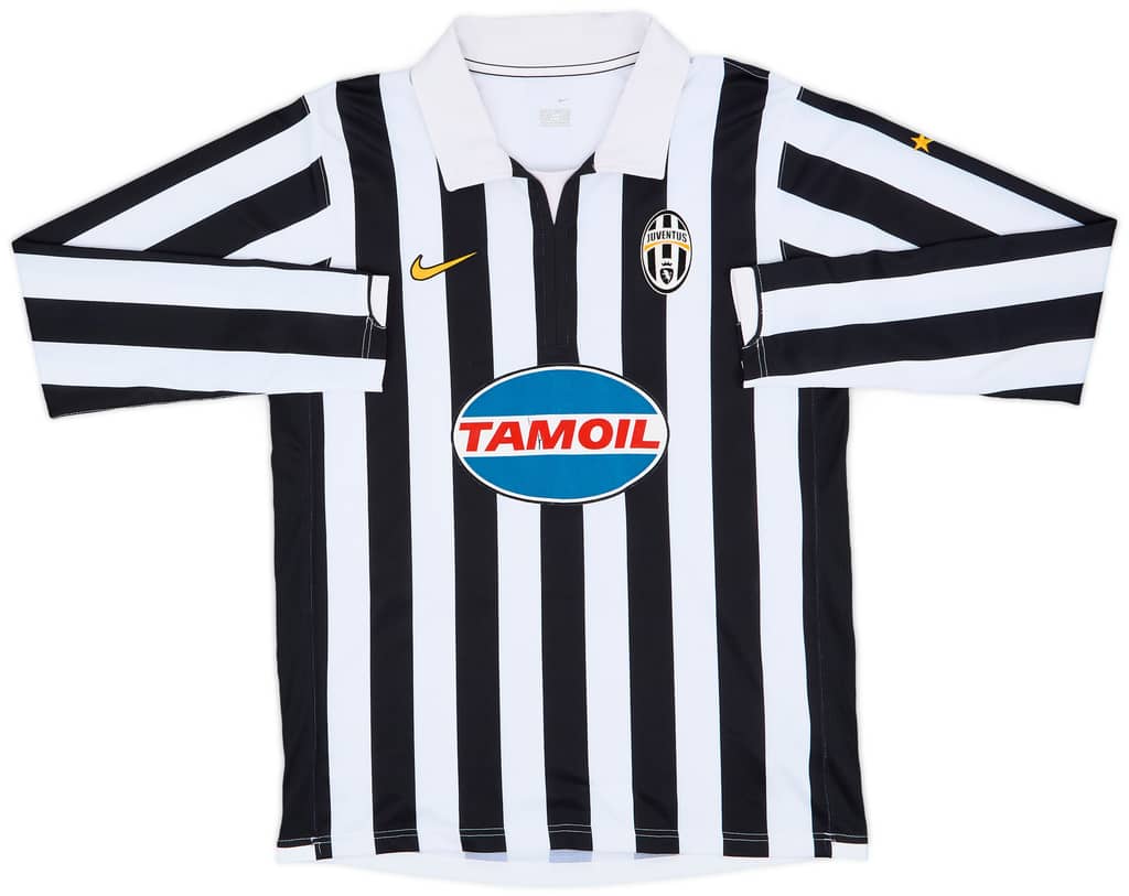 2006-07 Juventus Home L/S Shirt Del Piero #10 - 6/10 - (XL)