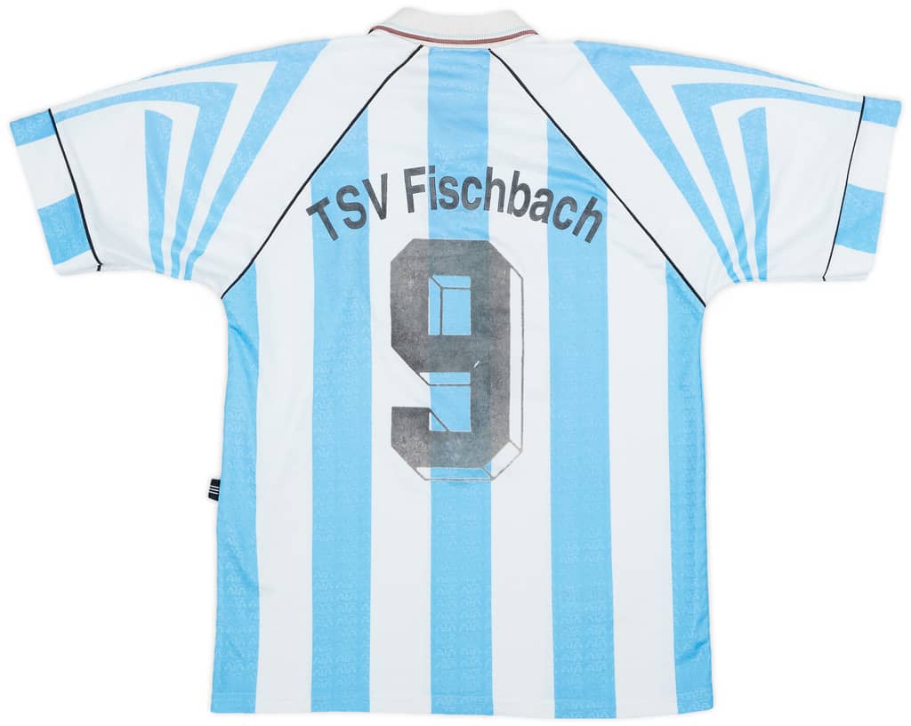 1996-98 Argentina Home Shirt #9 - 6/10 - (M)