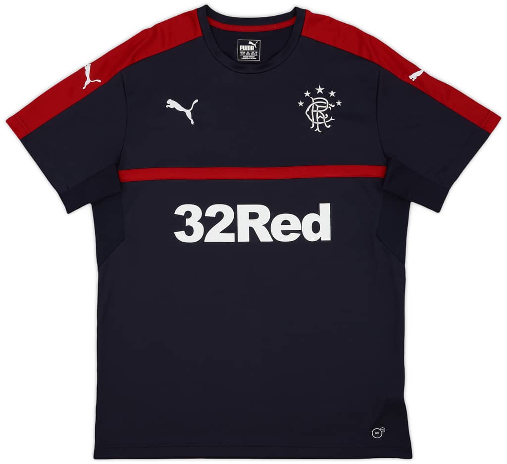 2016-17 Rangers Puma Training Shirt - 9/10 - (XL)