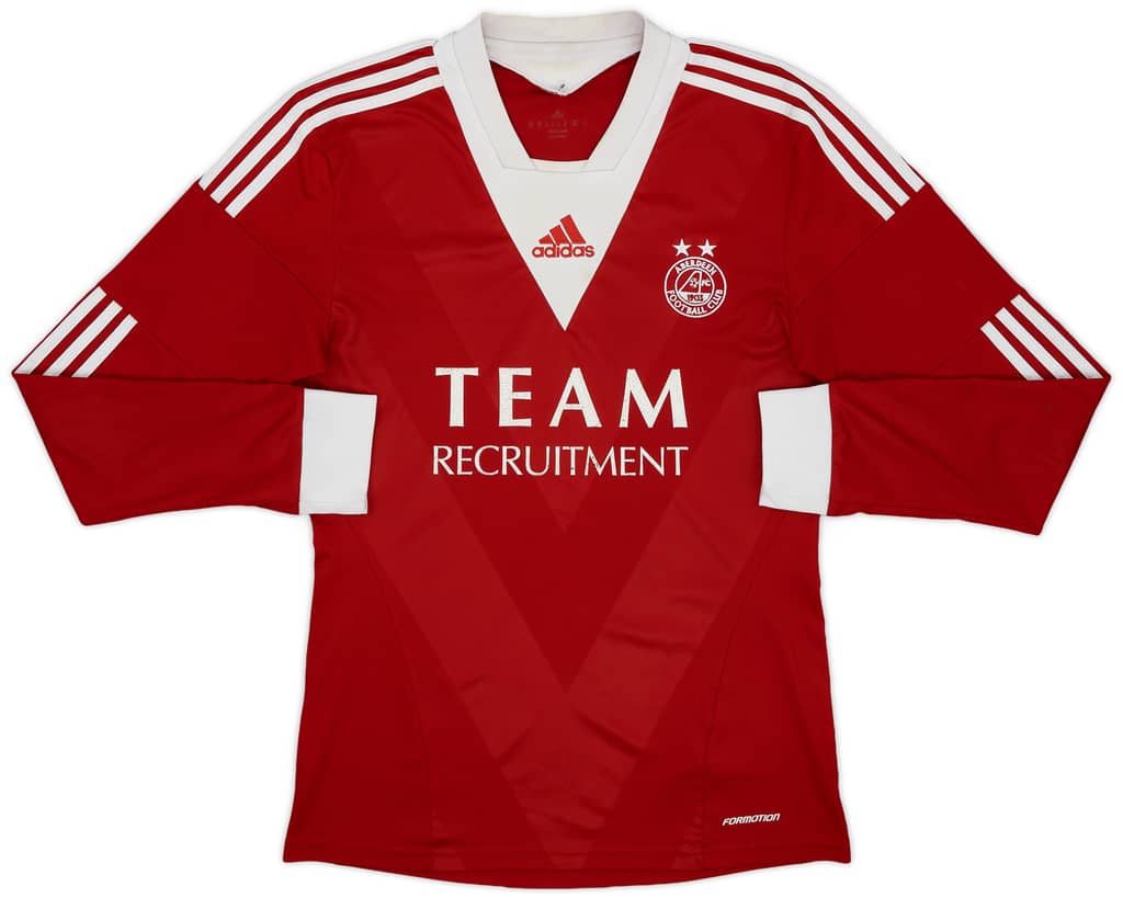 2013-14 Aberdeen Home L/S Shirt - 5/10 - (M)