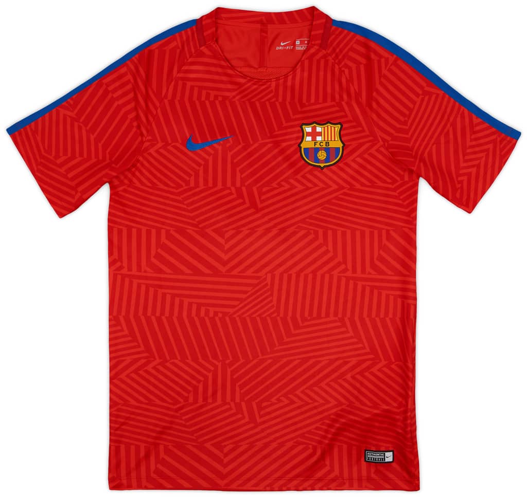 2016-17 Barcelona Nike Training Shirt - 8/10 - (M)