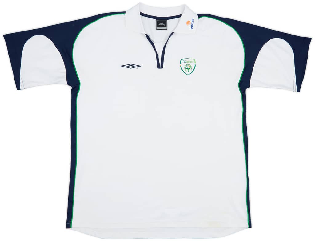 2002-03 Ireland Umbro Training Shirt - 7/10 - (XXL)