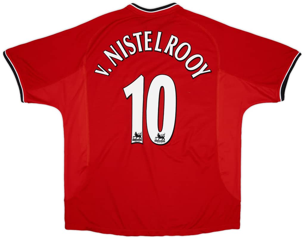 2000-02 Manchester United Home Shirt v.Nistelrooy #10