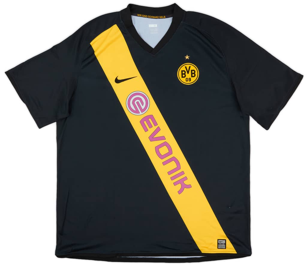 2008-09 Borussia Dortmund Player Issue Away Shirt - 8/10 - (XL)