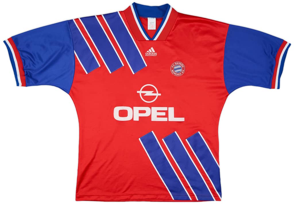 1993-95 Bayern Munich Home Shirt #3 - 6/10 - (XL)