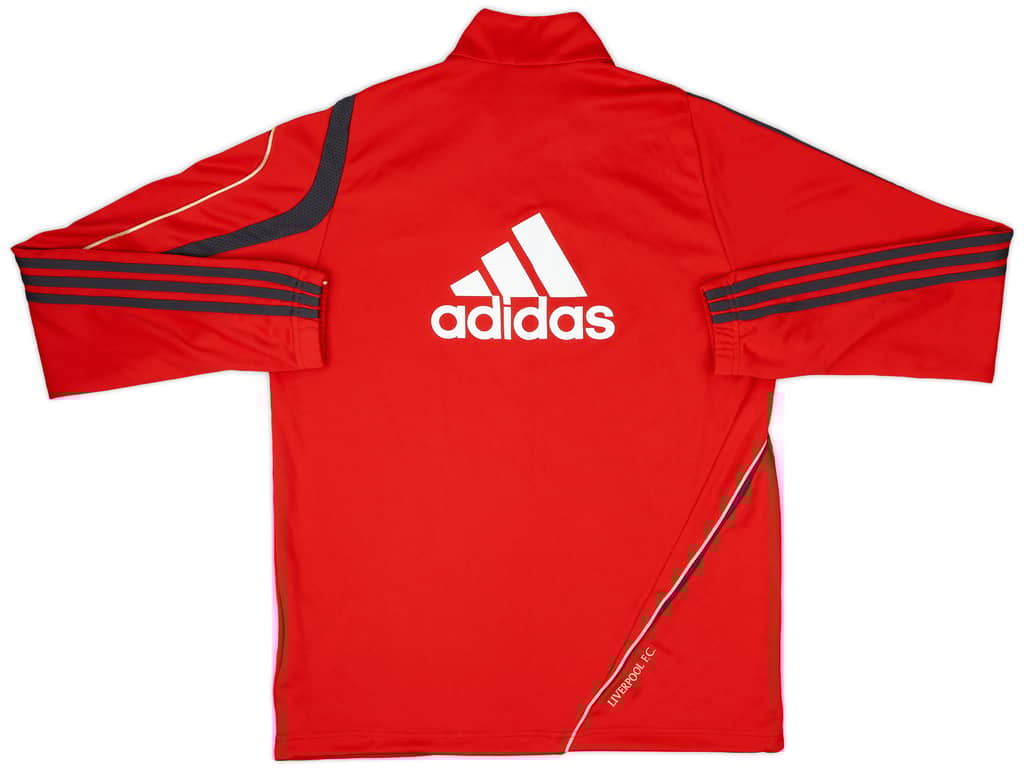 2009-10 Liverpool adidas 1/4 Zip Training Top - 5/10 - (L)