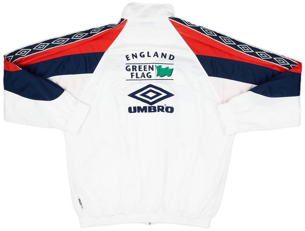 1998-99 England Umbro Track Jacket - 9/10 - (XL)