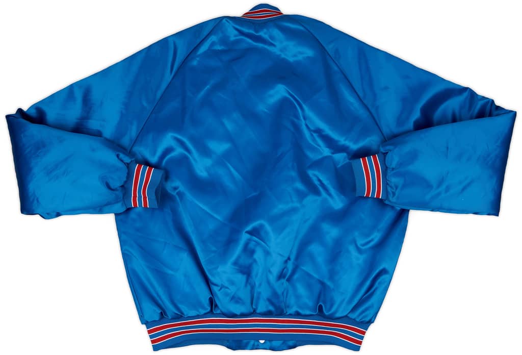 1990s Buffalo Bills Chalk Line Satin Varsity Jacket - 8/10 - (L)