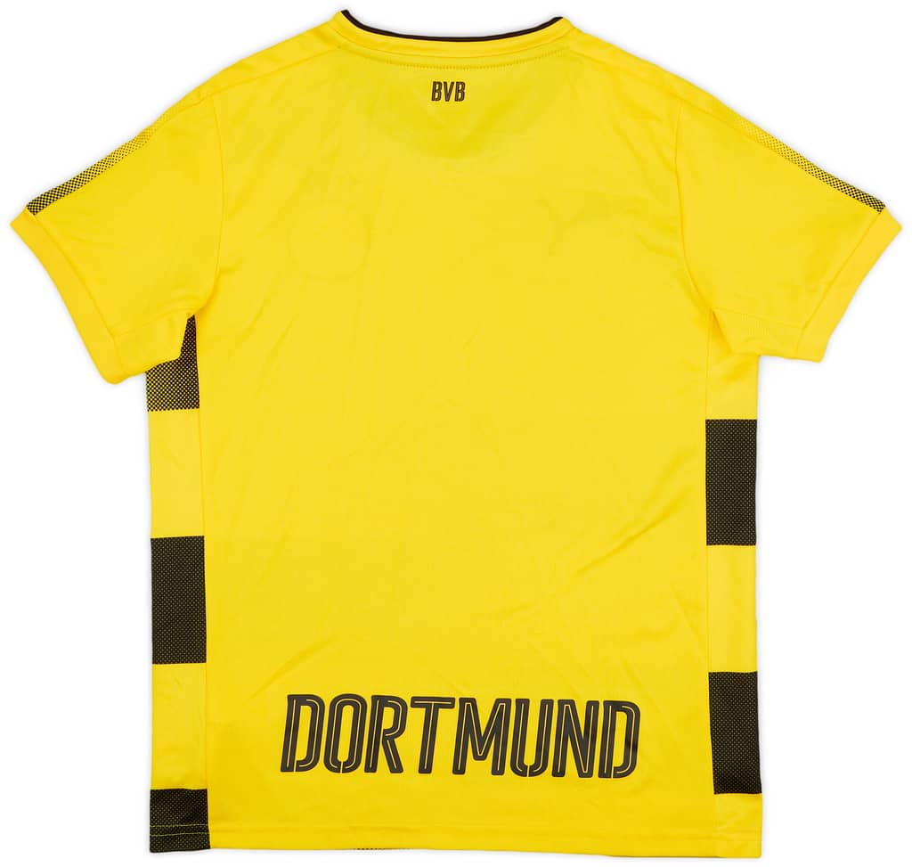 2017-18 Borussia Dortmund Home Shirt - 8/10 - (XL.Boys)