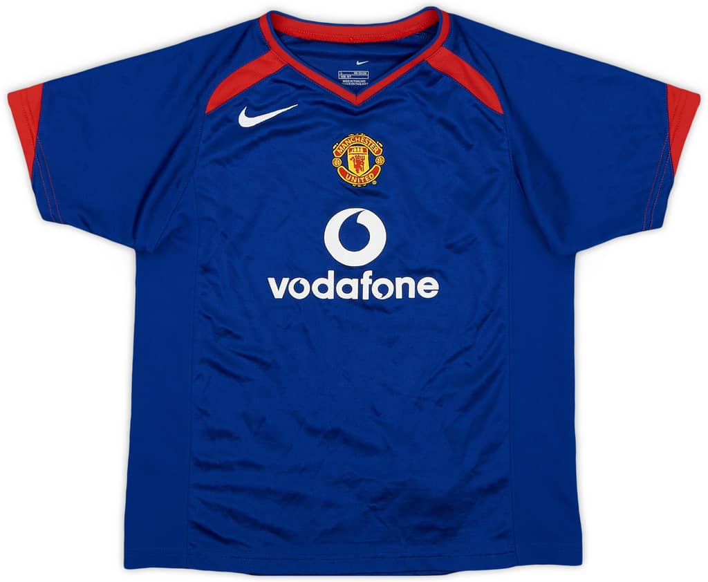 2005-06 Manchester United Away Shirt - 8/10 - (6-7 Years)