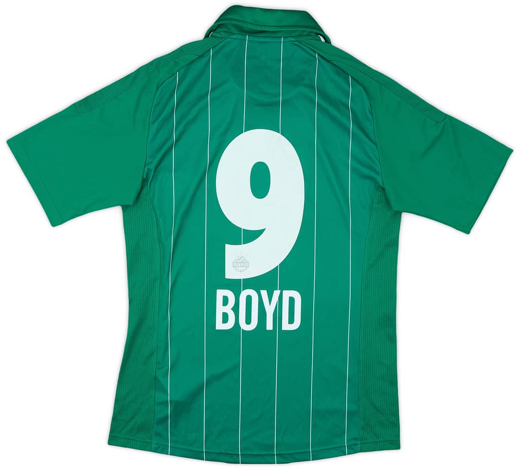 2011-12 Rapid Vienna Home Shirt Boyd #9 - 7/10 - (S)