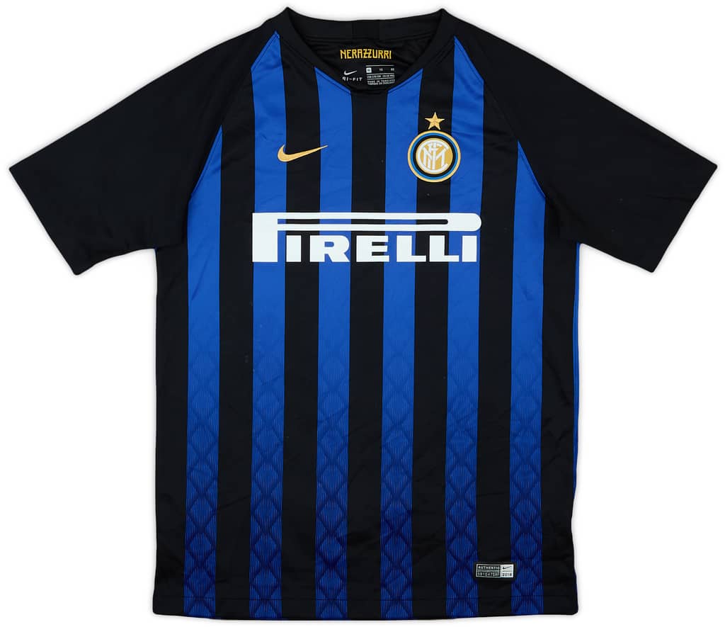 2018-19 Inter Milan Home Shirt - 7/10 - (XL.Boys)