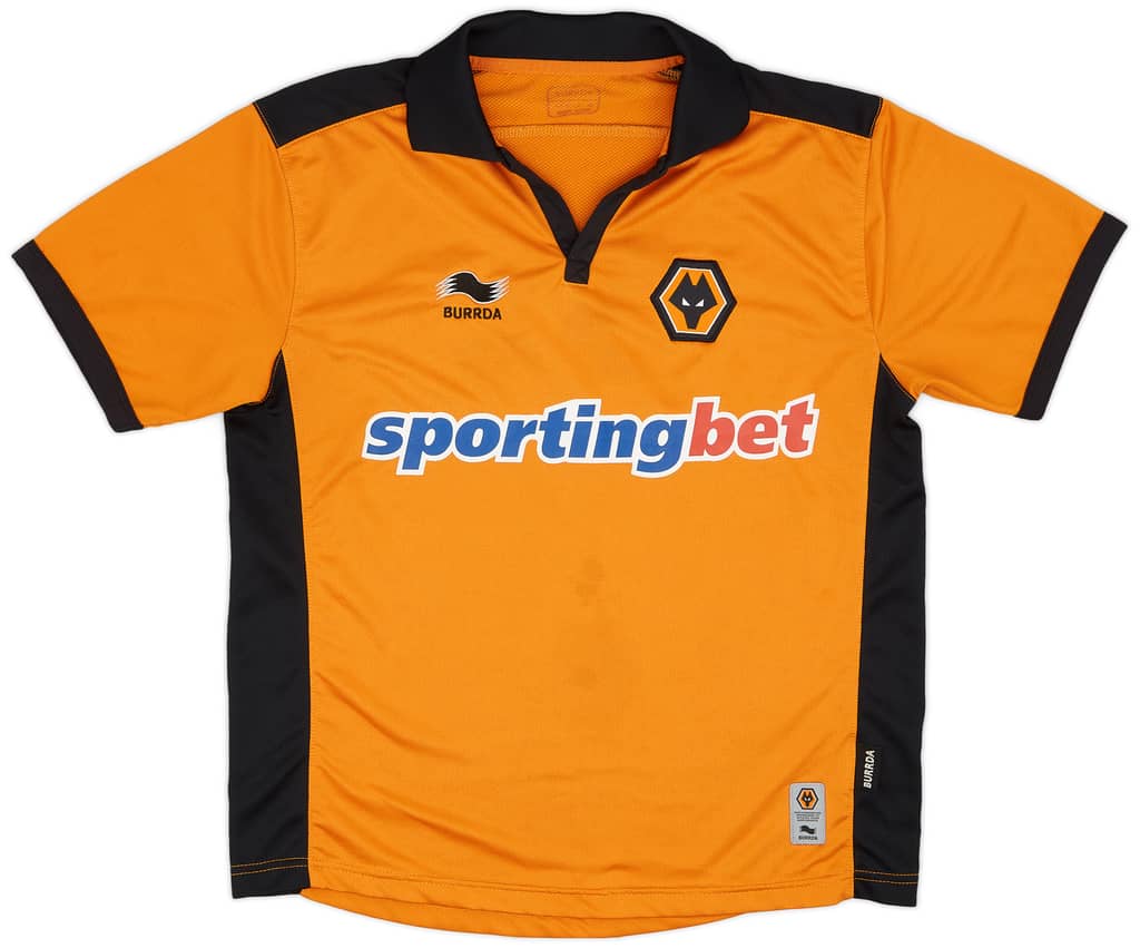 2010-11 Wolves Home Shirt - 8/10 - (XS)