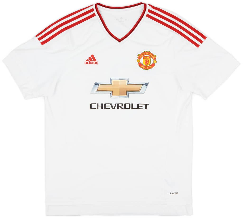 2015-16 Manchester United Away Shirt Mata #8 - 9/10 - (L)