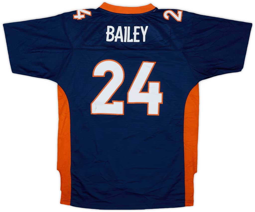 2007 Denver Broncos Bailey #24 Reebok Premier Home Jersey - 6/10 - (XL.Boys)