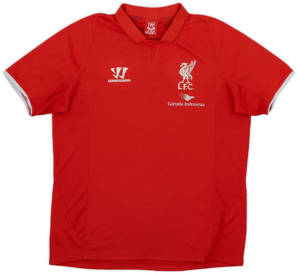 2014-15 Liverpool Warrior Polo Shirt - 8/10 - (M)