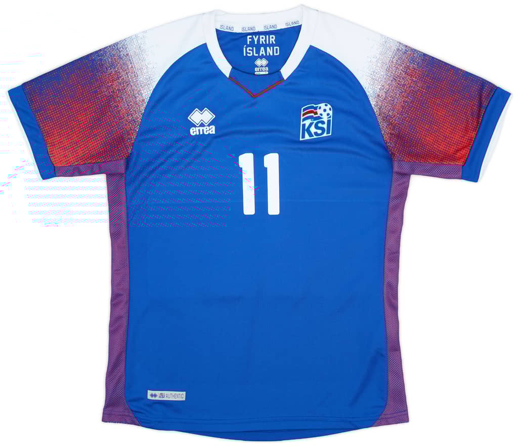 2018-19 Iceland Home Shirt Einarsson #11 - 9/10 - (S)