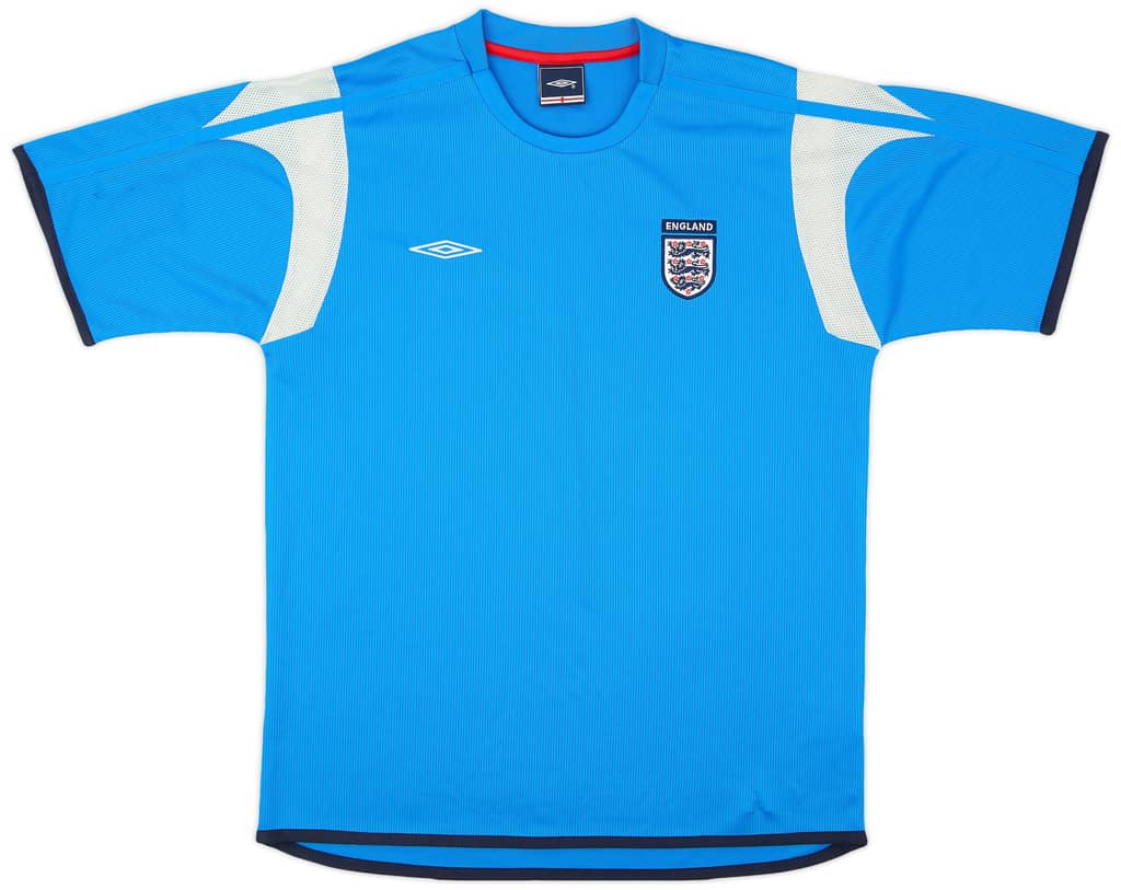 2004-06 England Umbro Training Shirt - 7/10 - (M)