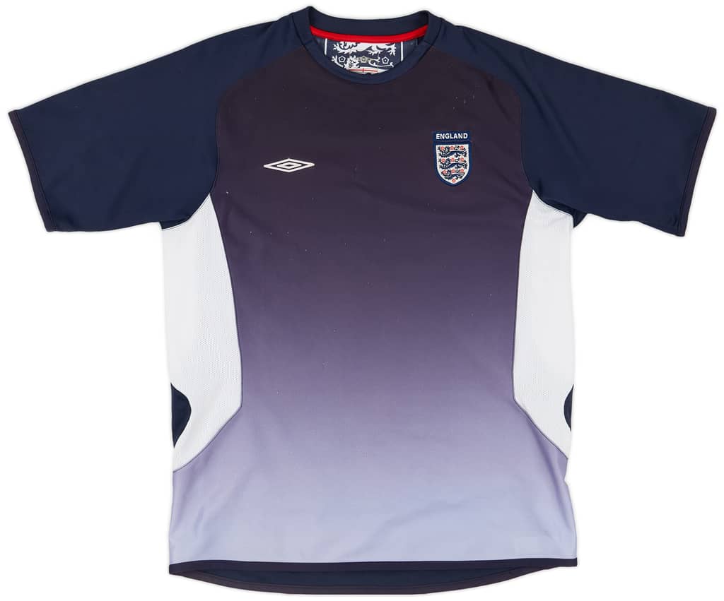 2004-05 England Umbro Training Shirt - 7/10 - (M)