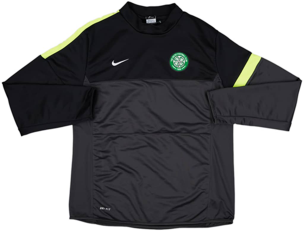 2014-15 Celtic Nike Sweat Top - 7/10 - (XXL)