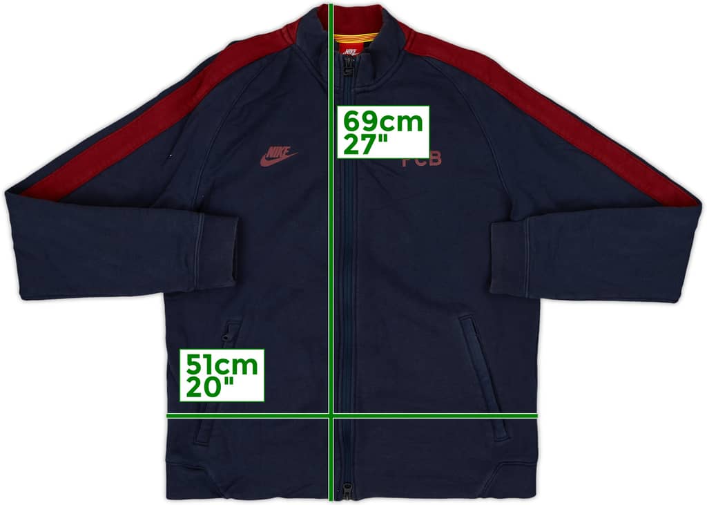 2015-16 Barcelona Nike Track Jacket - 6/10 - (M)