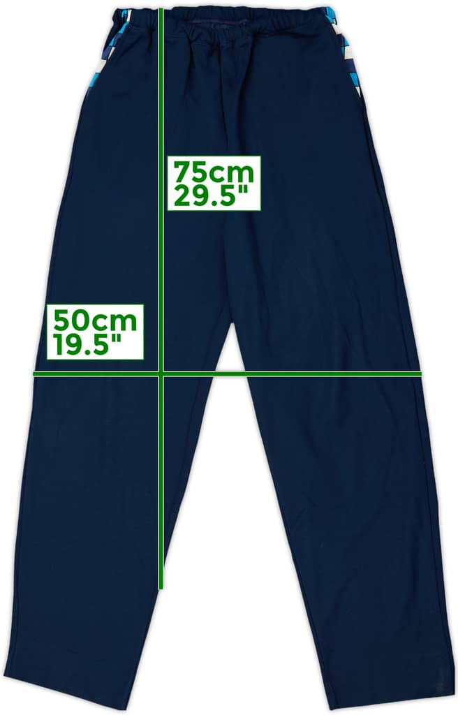 1990 Italy Diadora Track Pants/Bottoms - 8/10 - (XXL)