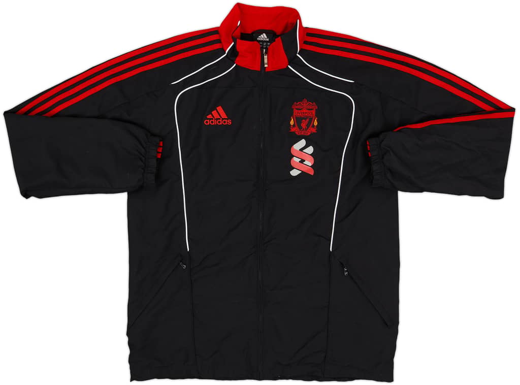 2010-11 Liverpool adidas Track Jacket - 8/10 - (L)