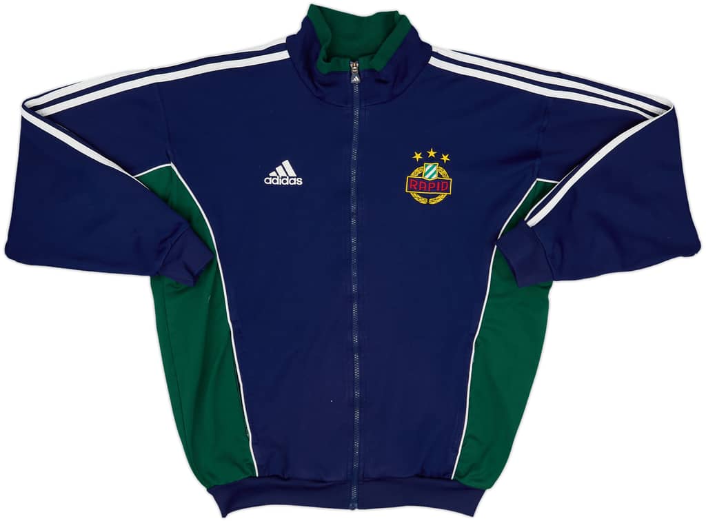 1999-00 Rapid Vienna adidas Track Jacket - 8/10 - (L)
