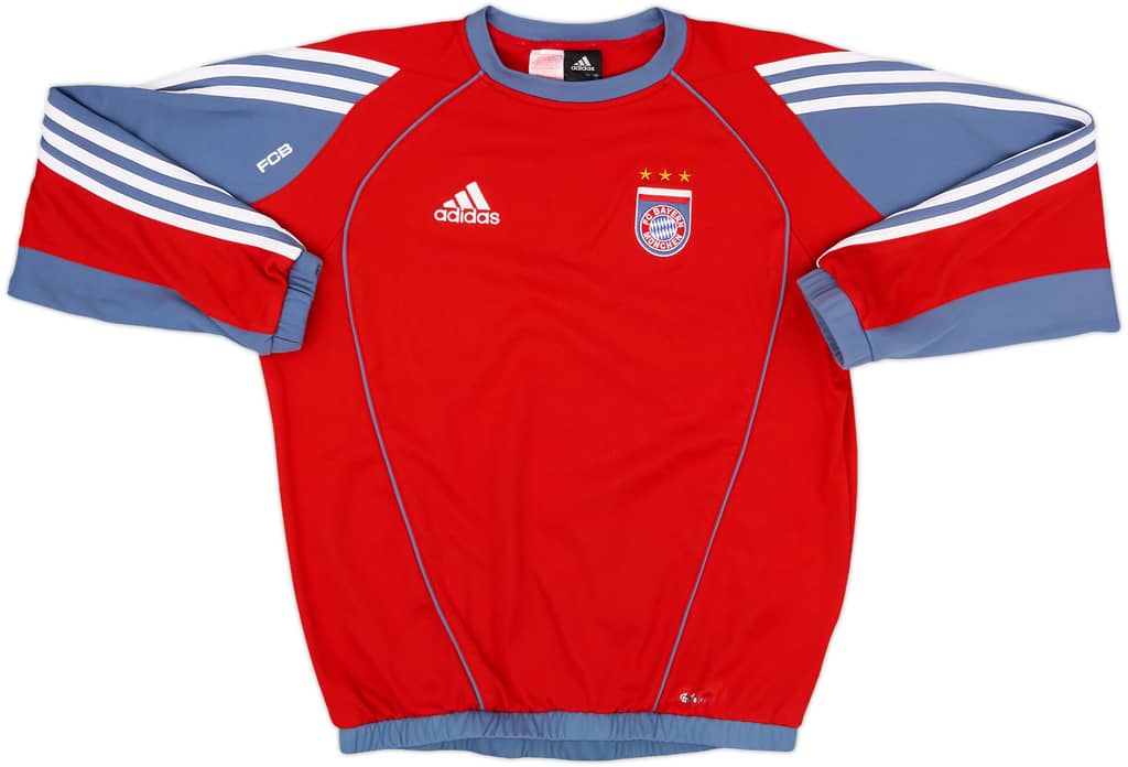 2005-06 Bayern Munich adidas Sweat Top - 8/10 - (XL.Boys)